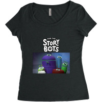 Ask The Storybots Women's Triblend Scoop T-shirt | Artistshot