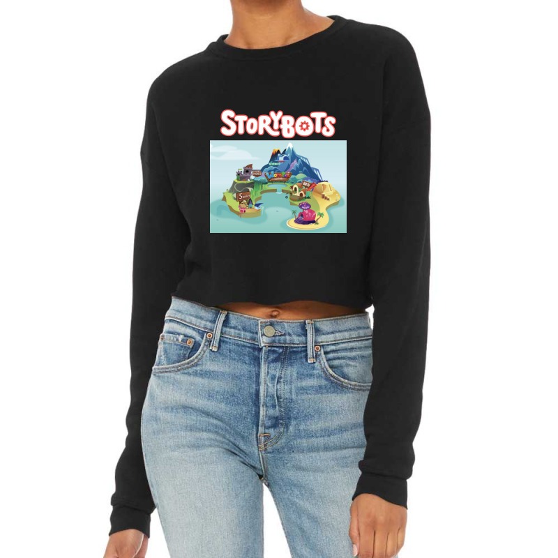 Ask The Storybots Cropped Sweater by yaukhti | Artistshot