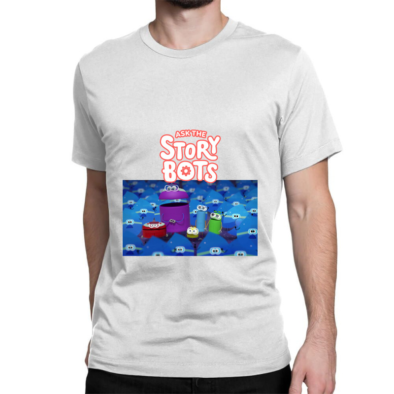 Ask The Storybots Classic T-shirt by yaukhti | Artistshot