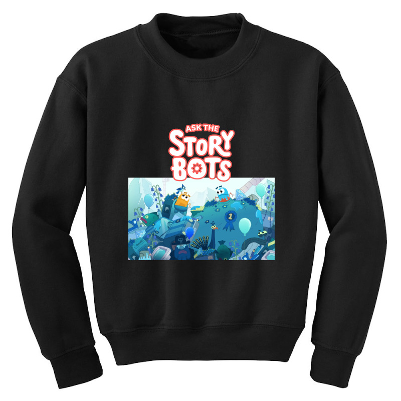 Ask The Storybots Youth Sweatshirt by yaukhti | Artistshot