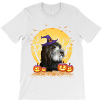 Holiday 365 Halloween Catalan Sheepdog Dog Pumpkin T-shirt | Artistshot