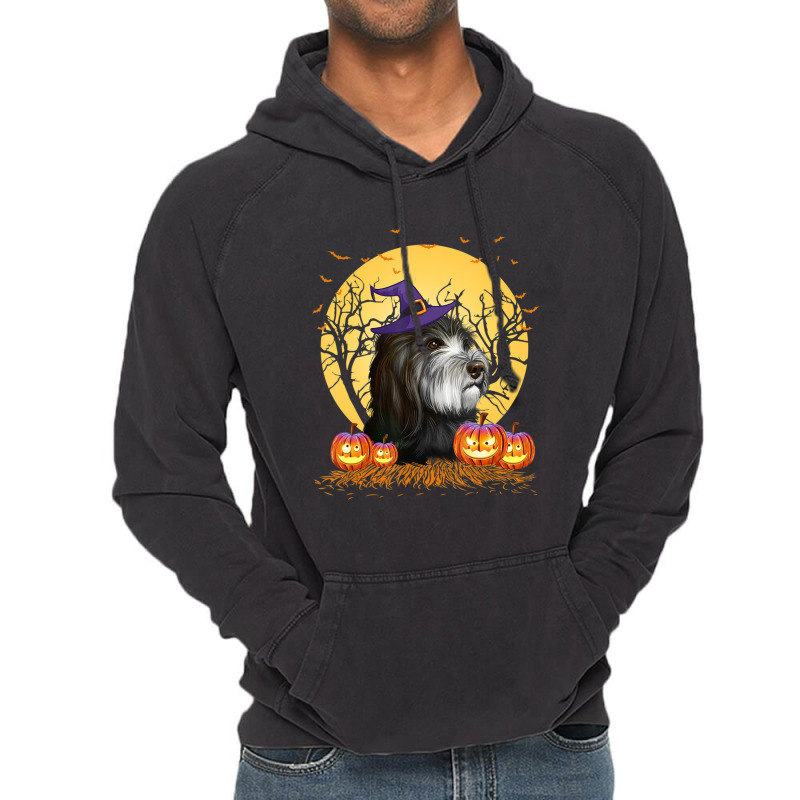 Holiday 365 Halloween Catalan Sheepdog Dog Pumpkin Vintage Hoodie by kaeskapper3 | Artistshot