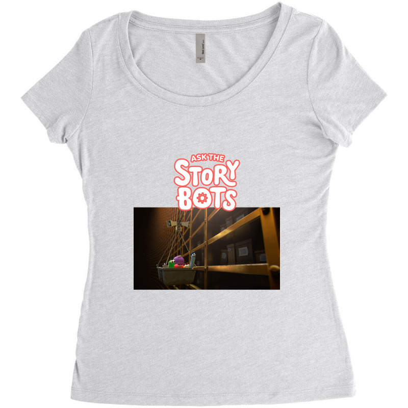 Ask The Storybots Women's Triblend Scoop T-shirt by yaukhti | Artistshot