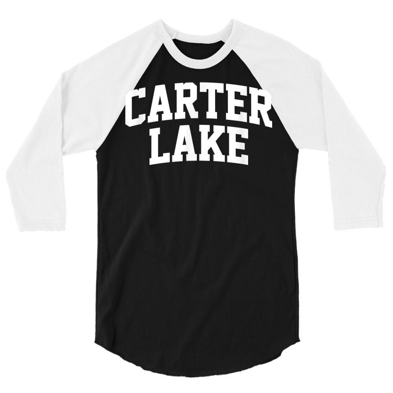 Carter Lake Athletic Arch High School College Style T Shirt 3/4 Sleeve Shirt by pickengtwrentv | Artistshot