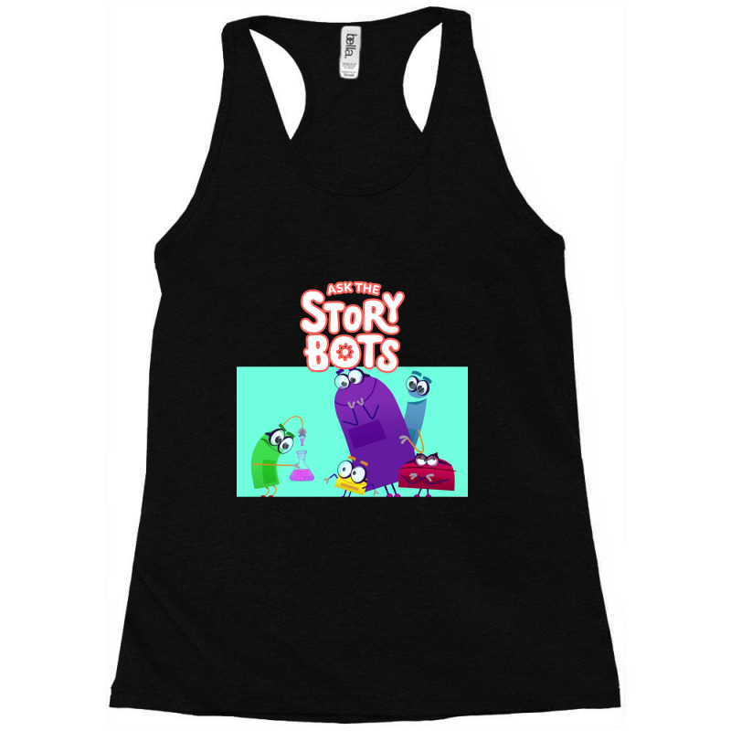 Ask The Storybots Racerback Tank by yaukhti | Artistshot