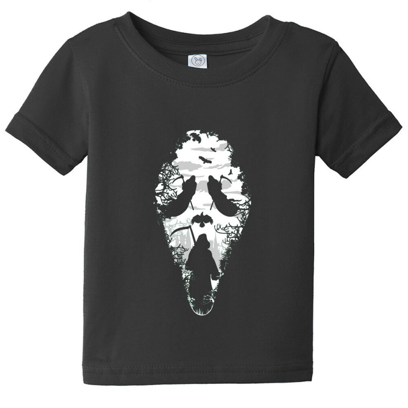 Scream Reaper Mask Baby Tee by suapinnasi | Artistshot