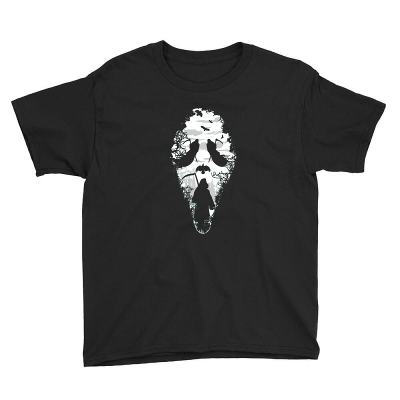 Scream Reaper Mask Youth Tee by suapinnasi | Artistshot