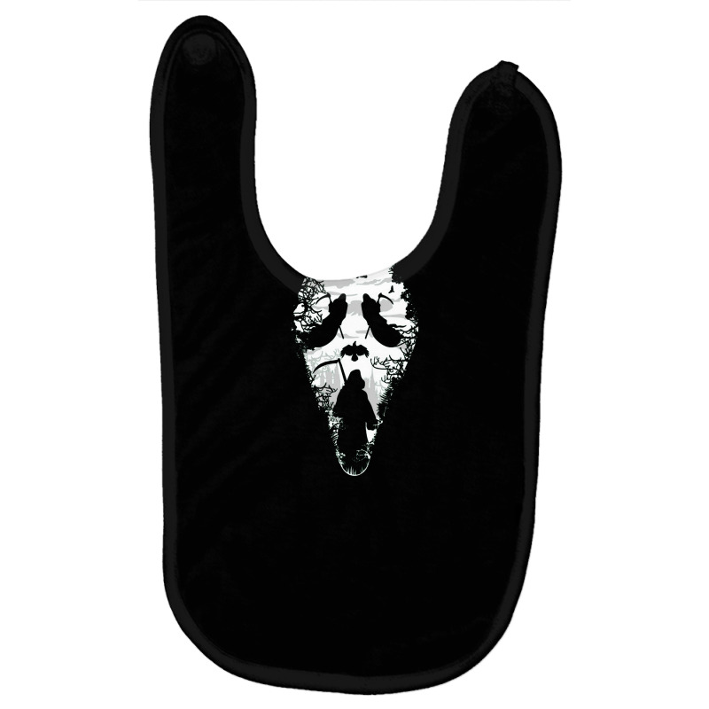 Scream Reaper Mask Baby Bibs by suapinnasi | Artistshot