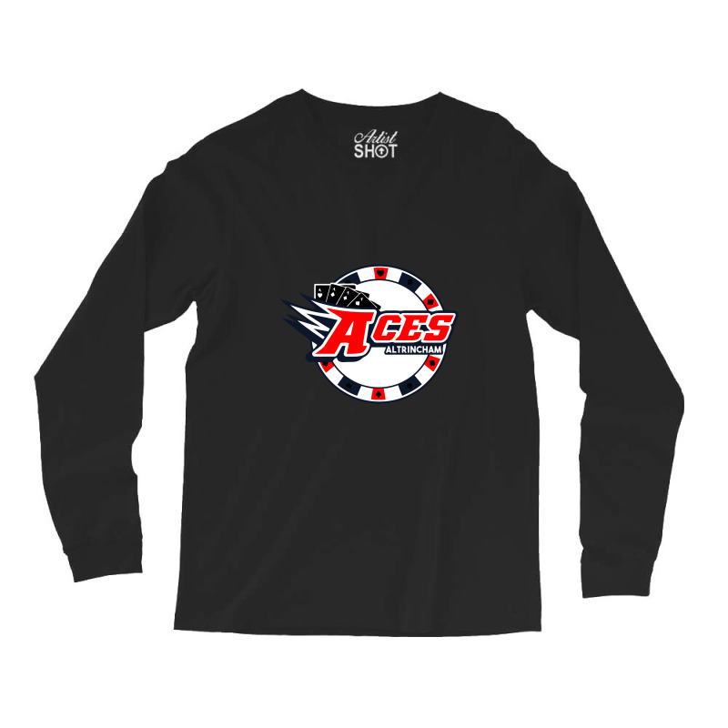 Altrincham Aces Long Sleeve Shirts | Artistshot