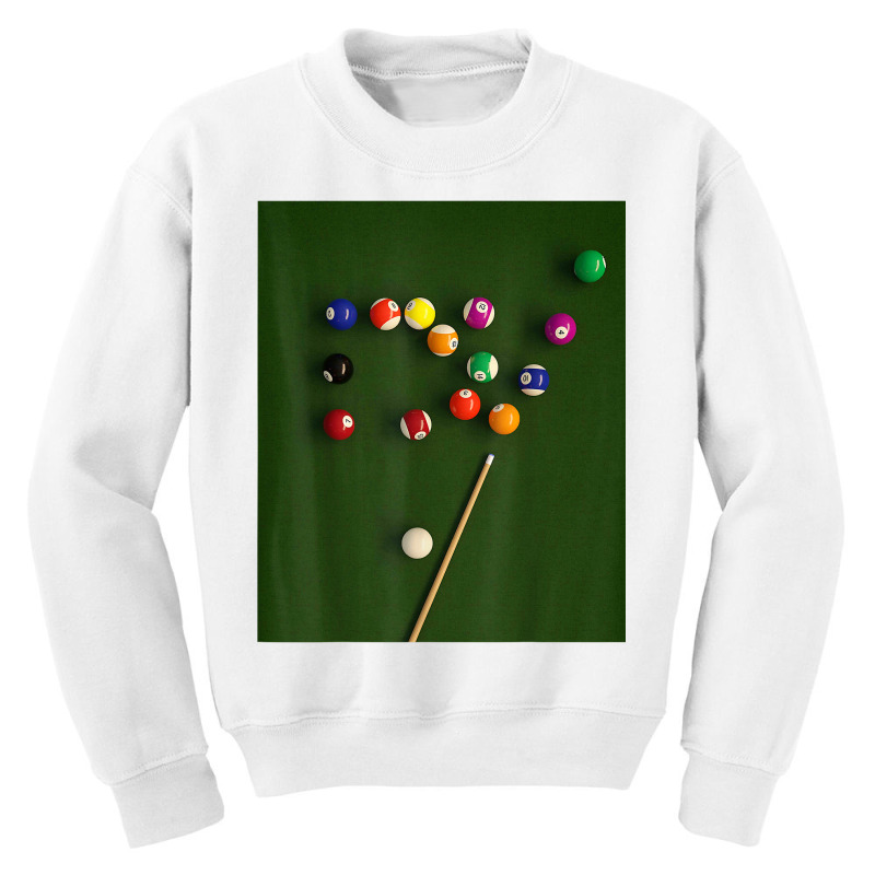 Snooker Billiards Table T Shirt Youth Sweatshirt | Artistshot