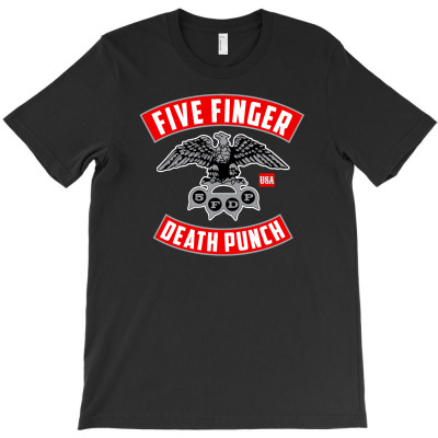 5fdp Five Finger Death Punch T-shirt Designed By Gery Simanjuntak