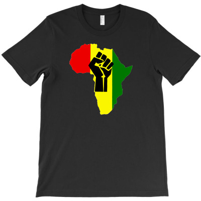 Africa Power Rasta Rastafarian T-shirt Designed By Gery Simanjuntak