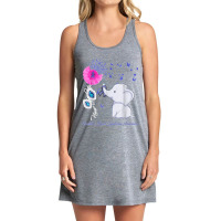 Elephant Irritable Bowel Syndrome Awareness Tank Dress | Artistshot