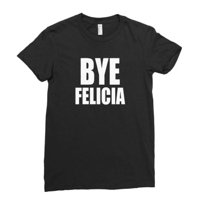 Felicia Bye Ladies Fitted T-shirt Designed By Yudihap