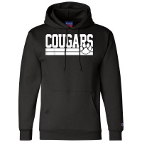 Cougars School Spirit T Shirt Champion Hoodie | Artistshot