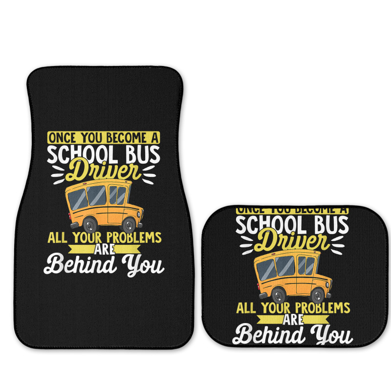 Once You Become A School Bus Driver Funny School Bus T Shirt Full Set ...