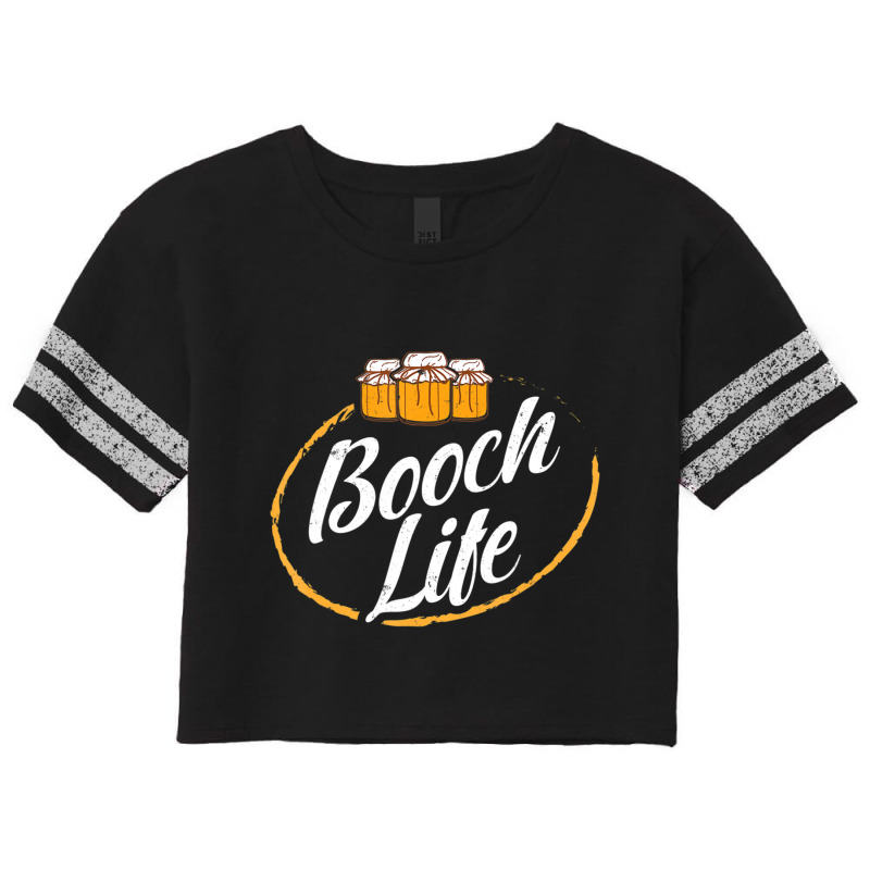 Kombucha Booch Life Fermented Tea Fermentation Scoby Scorecard Crop Tee by sabenasanweil | Artistshot