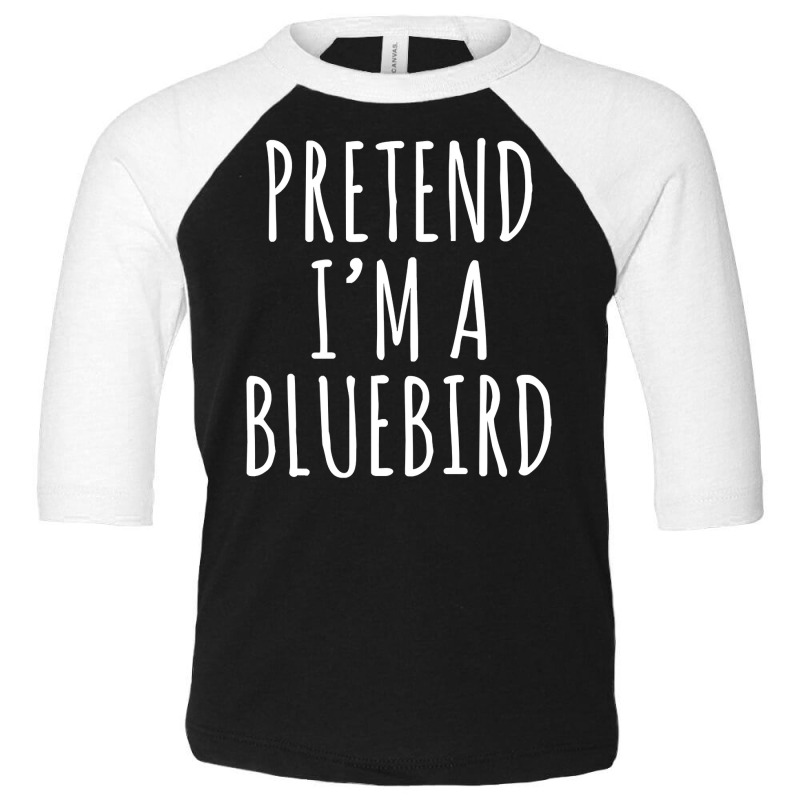 Lazy Halloween Costume Pretend I'm A Bluebird Simple T Shirt Toddler 3/4 Sleeve Tee | Artistshot