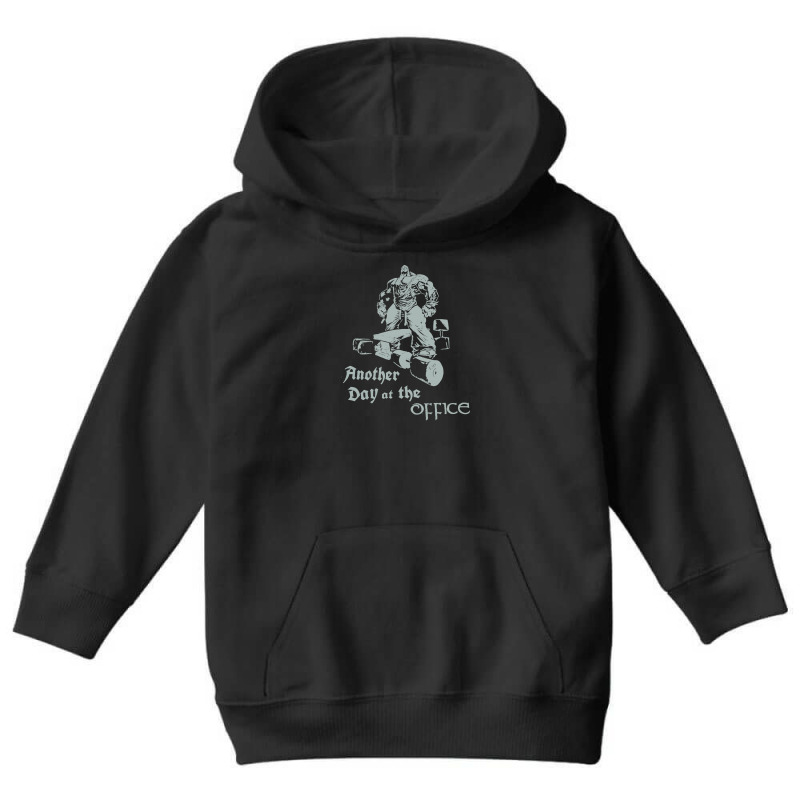 Another Day At The Office Youth Hoodie by Buckstore | Artistshot