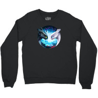 Toothless And Light Fury Crewneck Sweatshirt | Artistshot