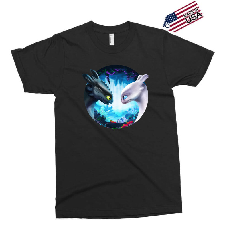 Toothless And Light Fury Exclusive T-shirt by feniavey | Artistshot