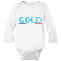 Gold But Not Color Long Sleeve Baby Bodysuit | Artistshot