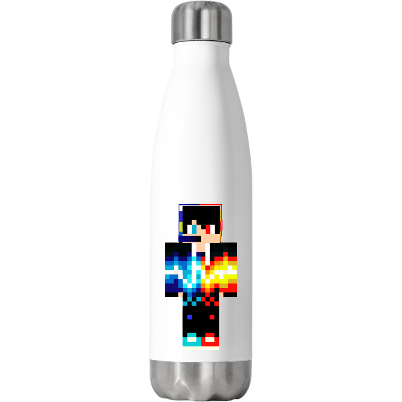 Custom Minecraft Stainless Steel Water Bottle By Cm-arts - Artistshot