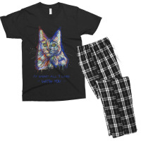 I'd Spend All 9 Lives With You   Cute Maine Coon Cat T Shirt Men's T-shirt Pajama Set | Artistshot