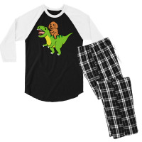 Cocker Spaniel T  Shirt1452 Men's 3/4 Sleeve Pajama Set | Artistshot