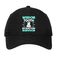 Wisdom Tooth Extraction Survivor  Dentist Dental Hygienist Adjustable Cap | Artistshot