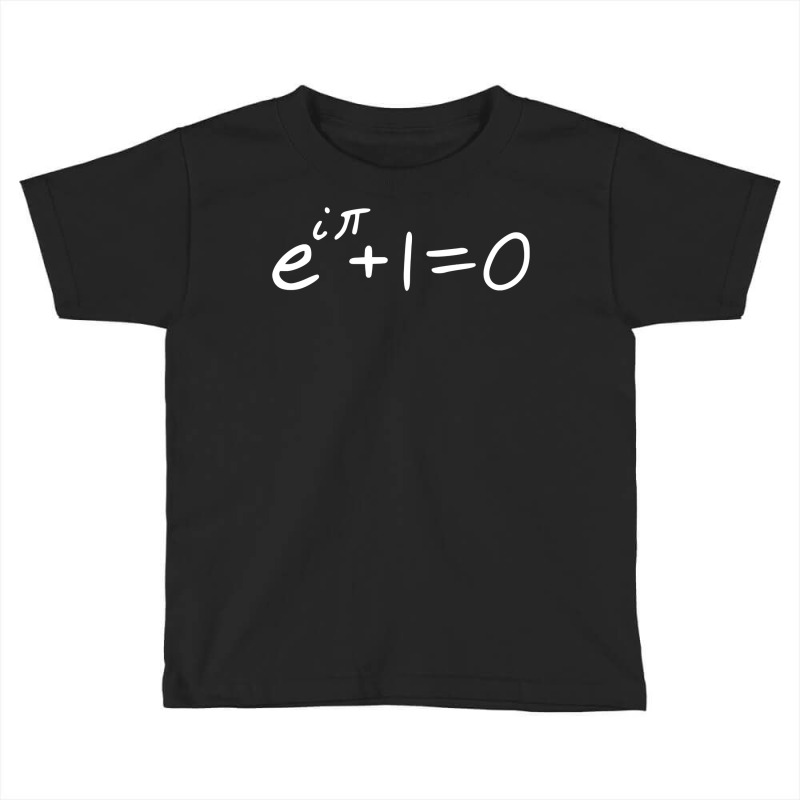 Euler's Identity Math Long Sleeve T Shirt Toddler T-shirt | Artistshot