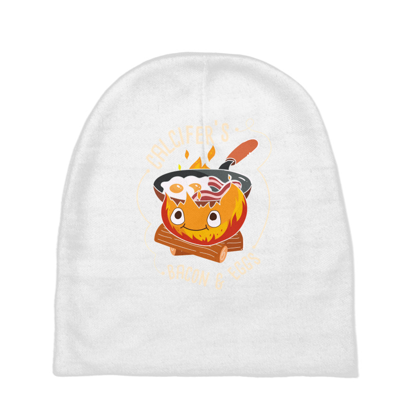 Calcifers Bacon And Egg I Camping Cooking I Bacon Pullover Hoodie Baby Beanies by koleuuwla | Artistshot