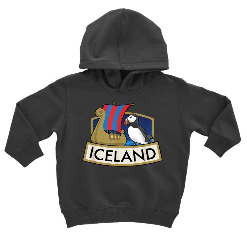 Iceland Shirt Country Puffin Vacation Gift T Shirt Toddler Hoodie by crudobdorrellat | Artistshot