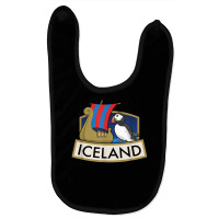 Iceland Shirt Country Puffin Vacation Gift T Shirt Baby Bibs | Artistshot