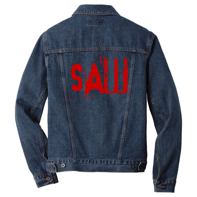 S.a.w Men Denim Jacket by hugo chanavaro | Artistshot