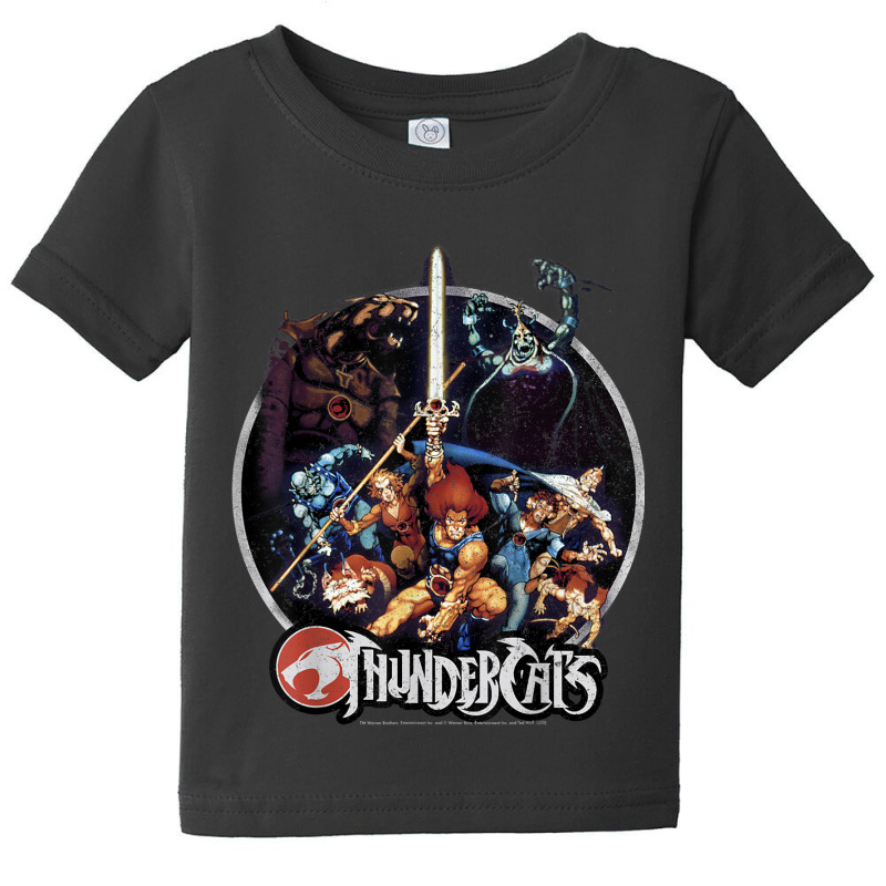 Thundercats Group Shot Vintage Circle T Shirt Baby Tee by Jeremy_Hutson | Artistshot