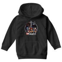 Thundercats Group Shot Vintage Circle T Shirt Youth Hoodie | Artistshot