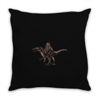 Cool Dinosaur Spinosaurus T  Shirt1541 Throw Pillow | Artistshot