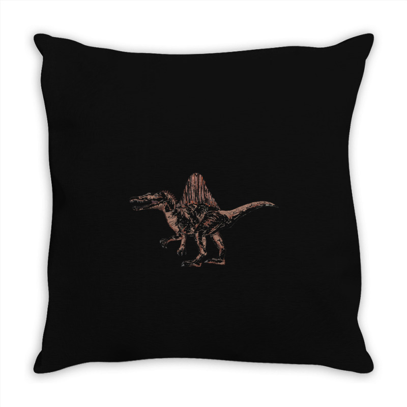 Cool Dinosaur Spinosaurus T  Shirt1541 Throw Pillow | Artistshot