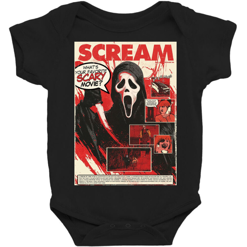 Scary Movie ? Baby Bodysuit by hugo chanavaro | Artistshot