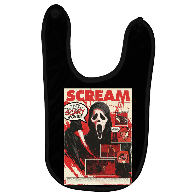 Scary Movie ? Baby Bibs by hugo chanavaro | Artistshot