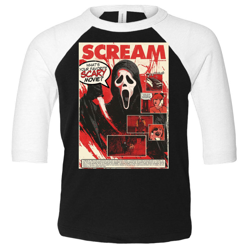 Scary Movie ? Toddler 3/4 Sleeve Tee by hugo chanavaro | Artistshot