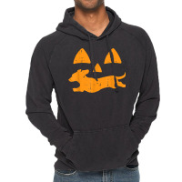 Pumpkin Eyes Dachshund Funny Halloween Jack O Lantern Dog T Shirt Vintage Hoodie | Artistshot