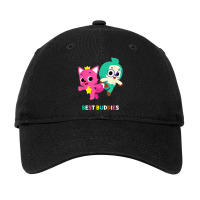 Pinkfong Wonderstar Best Buddies Pinkfong And Hogi T Shirt Adjustable Cap | Artistshot