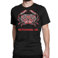 Ketchikan Alaska Dungeness Crab Fisherman Native American T Shirt Classic T-shirt | Artistshot