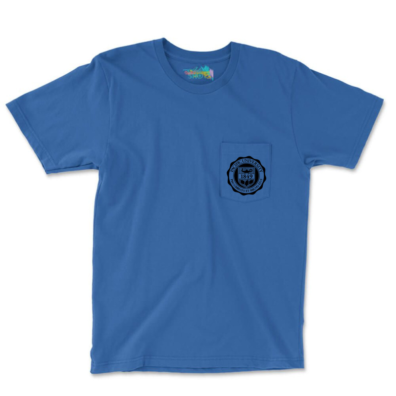 Pacific University Seal Pocket T-Shirt by abednego | Artistshot