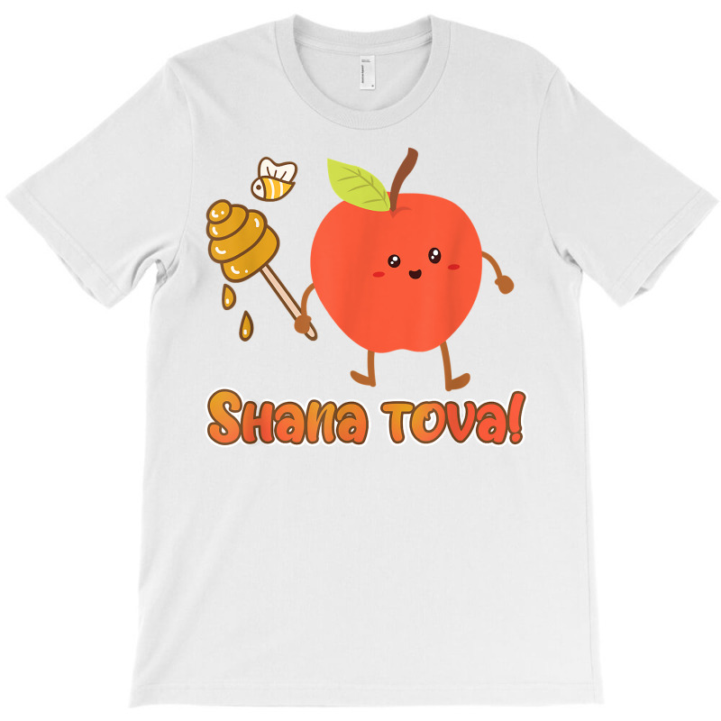 Shana Tova   Rosh Hashanah Kids Kawaii Apple And Honey T Shirt T-shirt | Artistshot