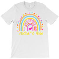 Teacher's Aide Rainbow T Shirt T-shirt | Artistshot