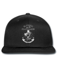 Blessed Are The Peacemakers My Children Printed Hat | Artistshot