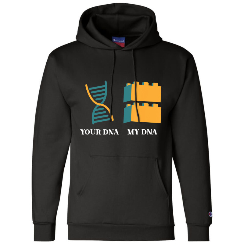 Big Building Blocks Dna Master Builder Children Kids Toy Champion Hoodie | Artistshot